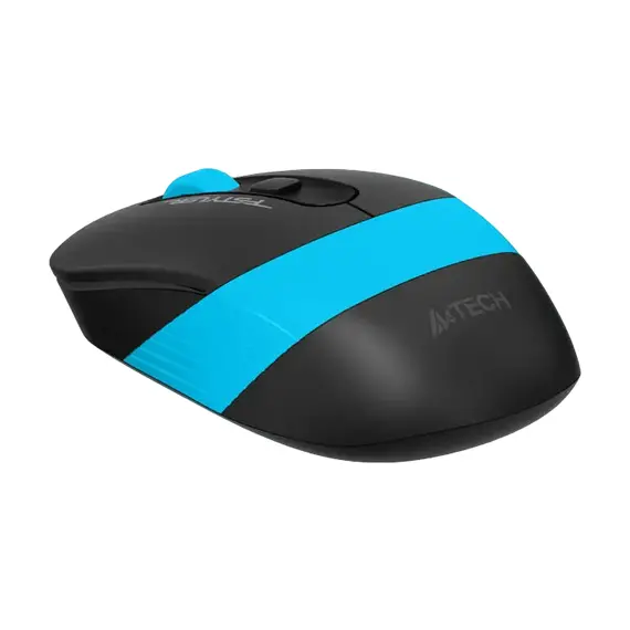 Wireless Mouse A4Tech FG10, Black/Blue, 2 image