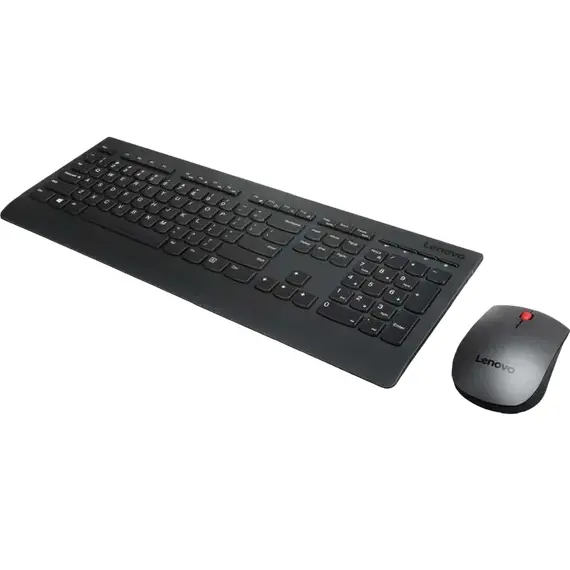 Tastatură + Mouse Wireless Lenovo 4x30h56821, Black, 4 image