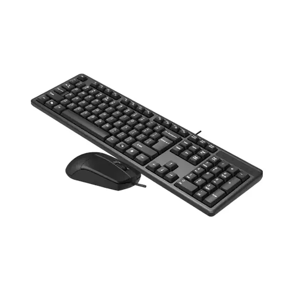 Tastatură + Mouse A4Tech KK-3330, USB, Black, 7 image