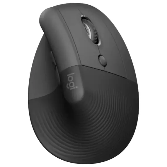 Wireless Mouse Logitech Lift Vertical for Business, Graphite