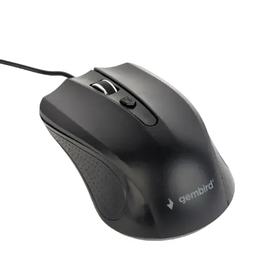 Mouse Gembird MUS-4B-01, Black, 2 image