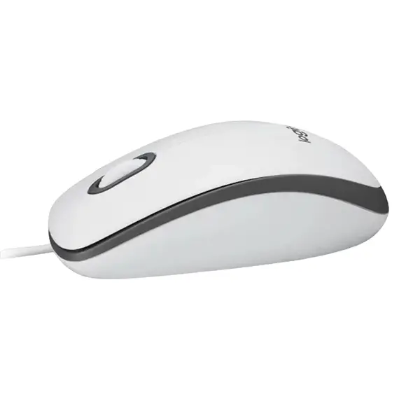 Mouse Logitech M100, White, 2 image