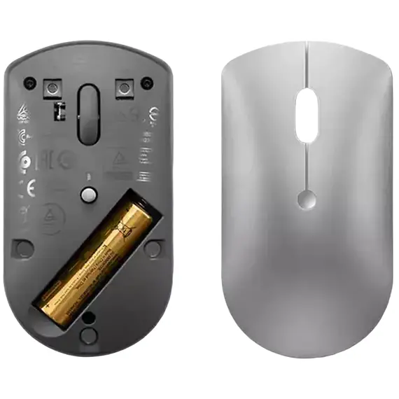 Wireless Mouse Lenovo 600, Iron Grey, 3 image