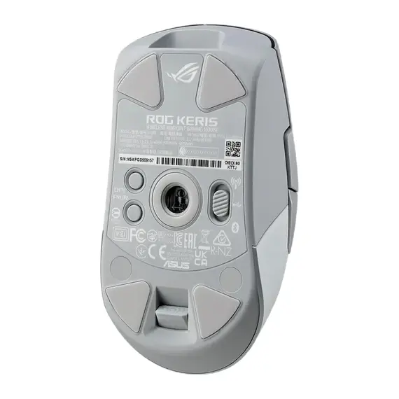Gaming Wireless Mouse Asus ROG Keris AimPoint,White                                                                                                      , 5 image