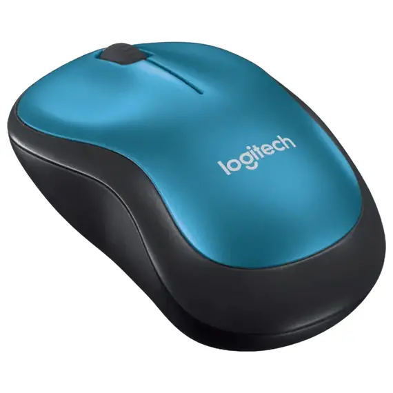 Wireless Mouse Logitech M185, Blue, 2 image