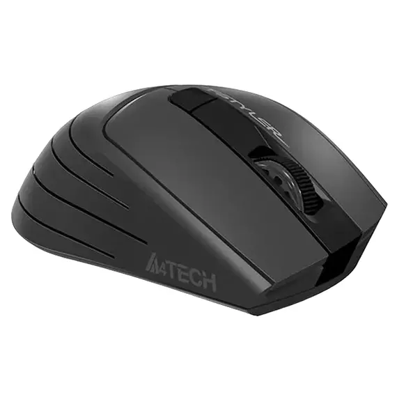 Wireless Mouse A4Tech FG30S, Grey, 3 image