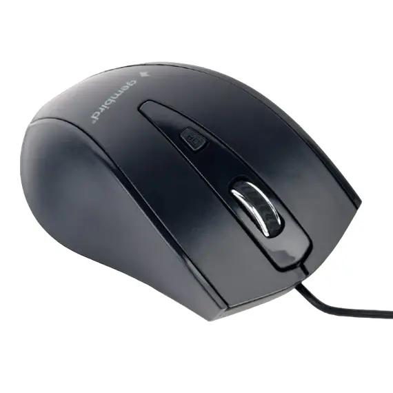 Mouse Gembird MUS-4B-02, Black, 4 image