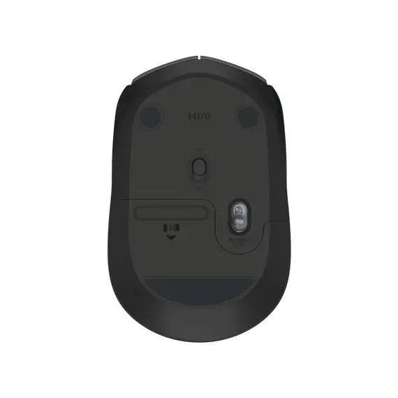 Wireless Mouse Logitech M170, Grey, 3 image