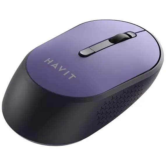 Wireless Mouse Havit MS78GT, Violet, 2 image
