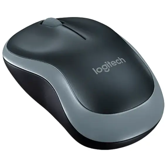 Wireless Mouse Logitech M185, Grey, 2 image