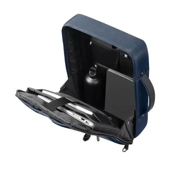 Rucsac și Servietă Bobby Bizz 2.0, 16", Reciclat din sticle PET, Grey, 10 image