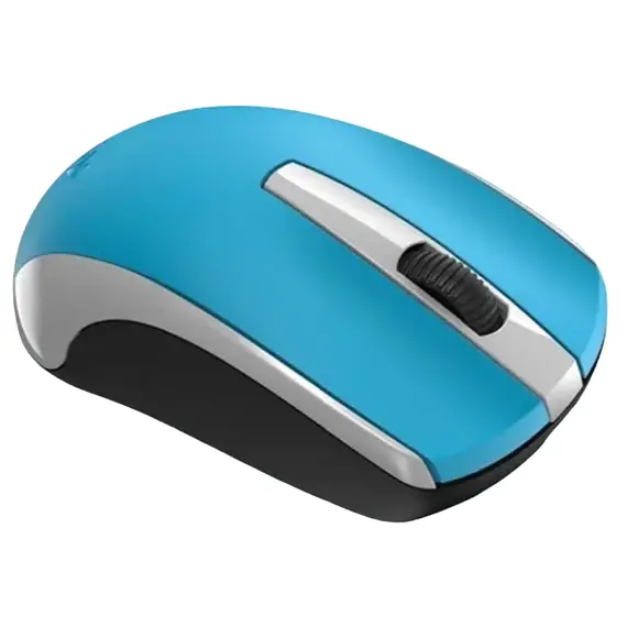 Wireless Mouse Genius ECO-8100, Blue, 5 image