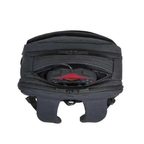 Rucsac pentru Laptop RivaCase Biscayne, 17.3", Poliester, Black, 10 image