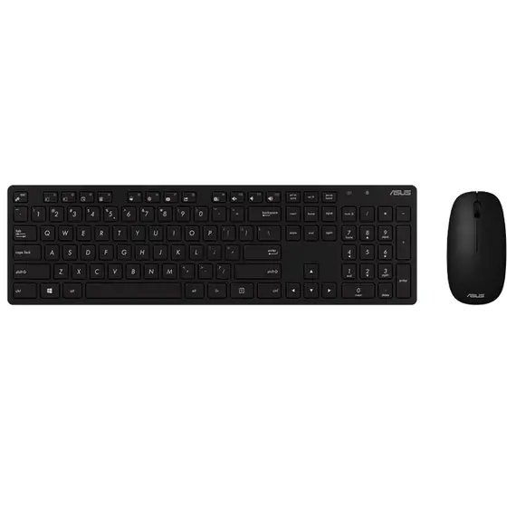 Tastatură + Mouse Wireless ASUS W5000, Black
