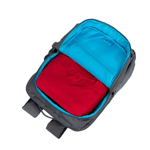 Rucsac pentru Laptop RivaCase 7569, 17.3", Poliester RPET ECO-FRIENDLY, Gray, 8 image