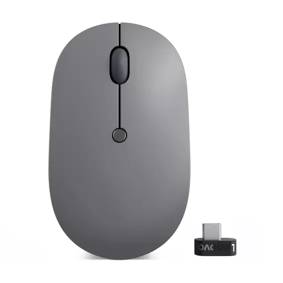 Wireless Mouse Lenovo Go USB-C, Black
