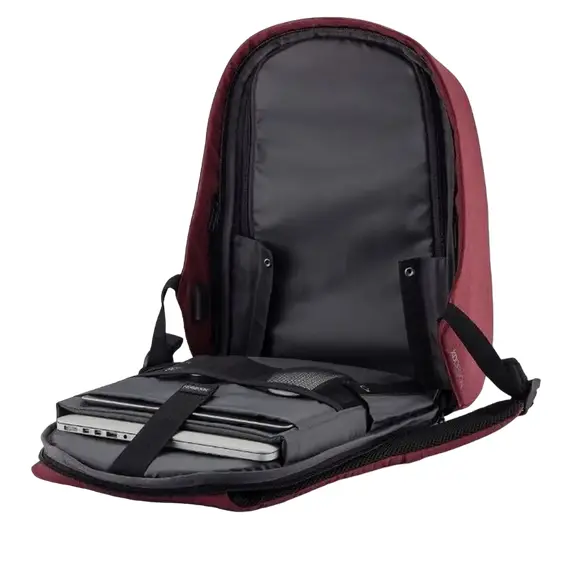 Rucsac pentru Laptop Bobby Hero Regular, 15.6", Piele artificială, Red, 7 image