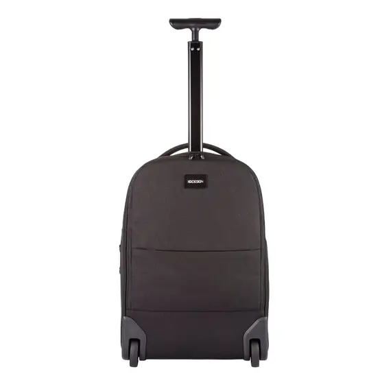 Rucsac de călătorie Bobby Trolley, 17", Poliuretan, Black, 6 image