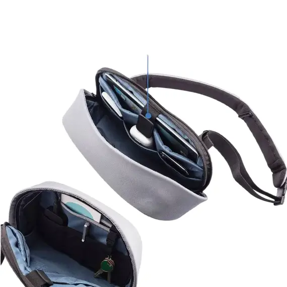 Geantă pentru Tabletă Bobby Sling, 9,7", Poliester, Gray, 6 image