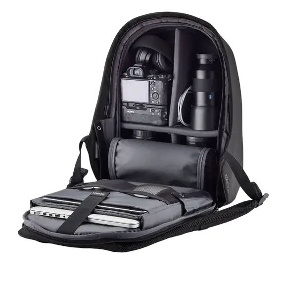 Rucsac pentru Laptop Bobby Hero XL, Țesături, Black, 3 image