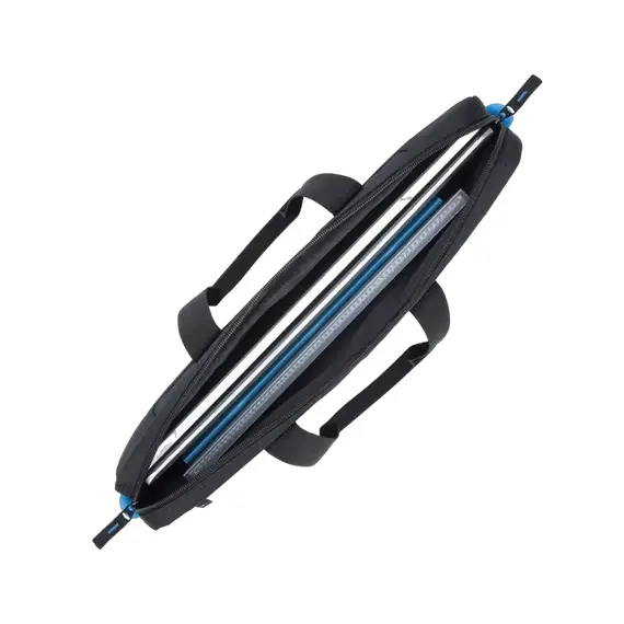 Geantă pentru Laptop RivaCase Regent, 15.6", Poliester, Black, 6 image