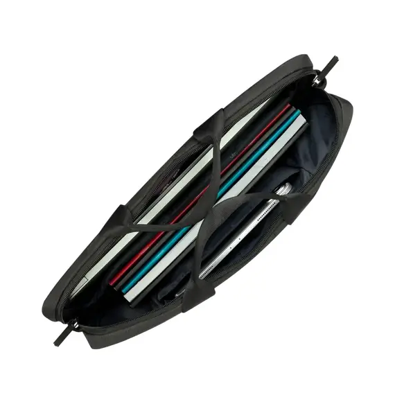 Geantă pentru Laptop Rivacase Tivoli, 15.6", Poliester, Grey, 20 image