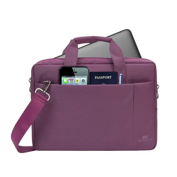 Geantă pentru Laptop Rivacase 8221, 13.3", Violet, 6 image