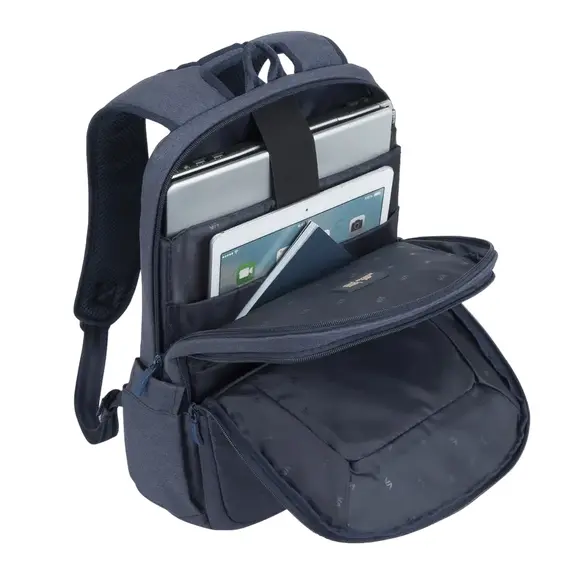 Rucsac pentru Laptop RivaCase Suzuka, 15.6", Poliester, Blue, 5 image