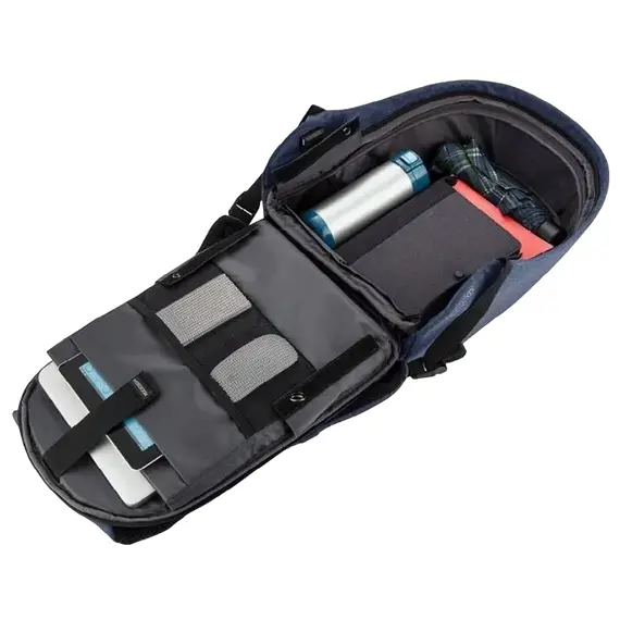 Rucsac pentru Laptop Bobby Hero Small, 13.3", Piele artificială, Blue, 9 image