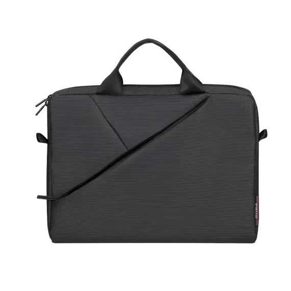 Geantă pentru Laptop Rivacase Tivoli, 13.3", Poliester, Black, 10 image
