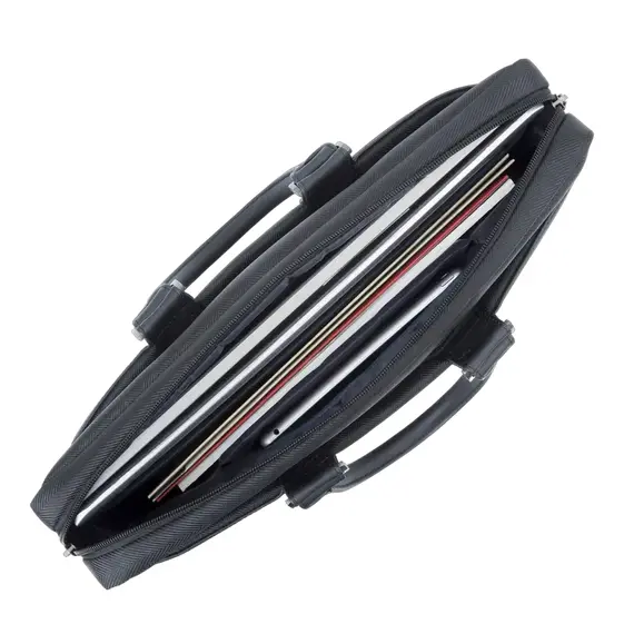 Geantă pentru Laptop Rivacase Narita, 15.6", Polyester, Black, 5 image