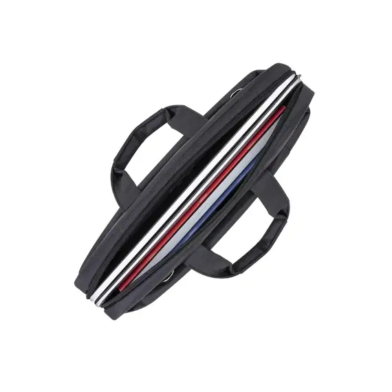 Geantă pentru Laptop Rivacase Central, 15.6", Poliester, Black, 2 image