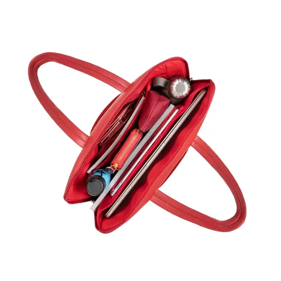 Geantă pentru Laptop RivaCase Orly, 14", Poliester, Red, 9 image