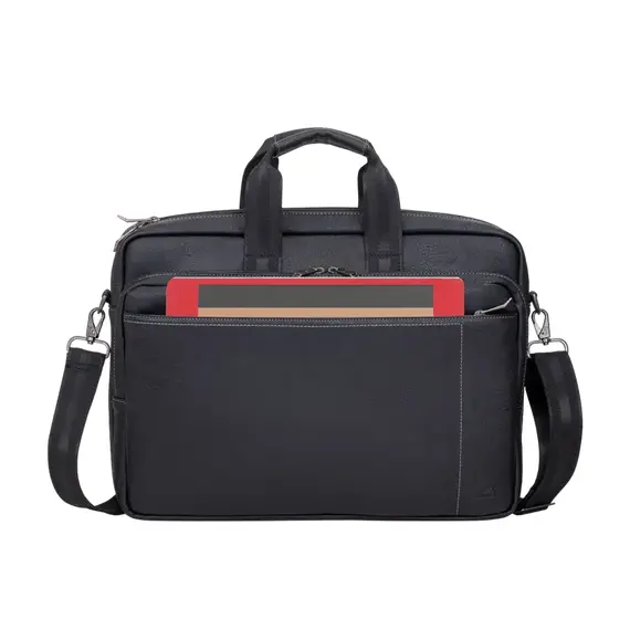 Geantă pentru Laptop RivaCase Orly, 16", Poliester, Black, 14 image