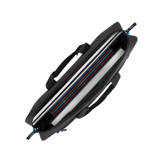 Geantă pentru Laptop RivaCase Regent, 17.3", Poliester, Black, 7 image
