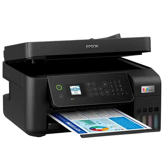 Multifuncțional Inkjet Epson MFD L5290, Black, 7 image