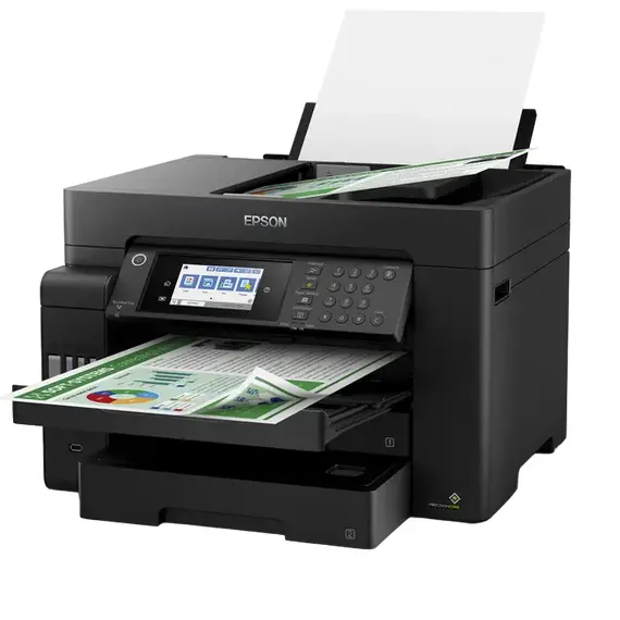 Multifuncțional Inkjet Epson L15150, Black, 3 image