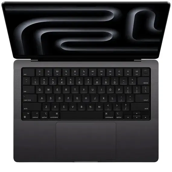 Laptop 14,2" Apple MacBook Pro 14 A3112, Space Black / M4 with 10-core CPU and 10-core GPU / 16GB / 512GB / macOS Sequoia, 4 image