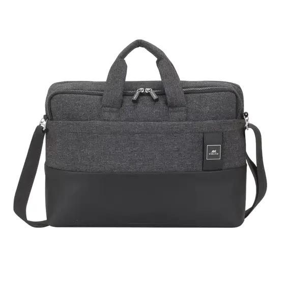 Geantă pentru Laptop Rivacase Lantau, 15.6", Poliester, Black, 6 image