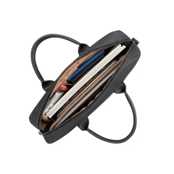 Geantă pentru Laptop Rivacase 8124, 15", Eco-Friendly rPET Poliester, Black, 13 image