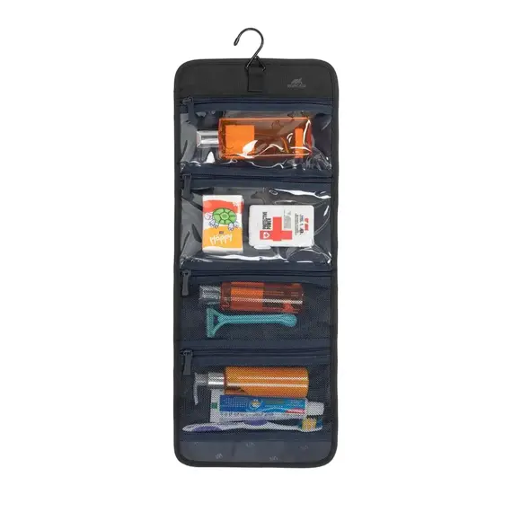 Organizator de călătorii Rivacase 8408, Black, 4 image