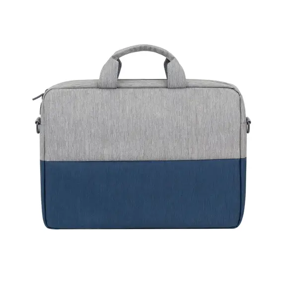 Geantă pentru Laptop Rivacase Prater, 15.6", Poliester, Grey/Blue închis, 13 image