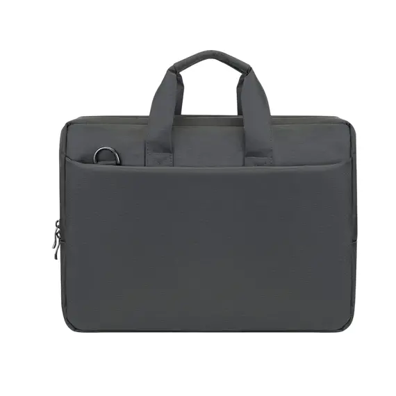 Geantă pentru Laptop Rivacase Central, 15.6", Poliester, Grey, 8 image