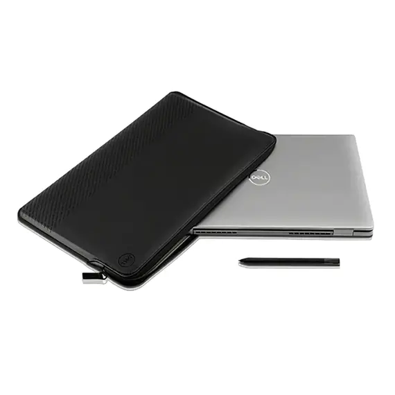 Husă universală pentru Laptop DELL EcoLoop Leather Sleeve, 14", Piele, Black, 4 image
