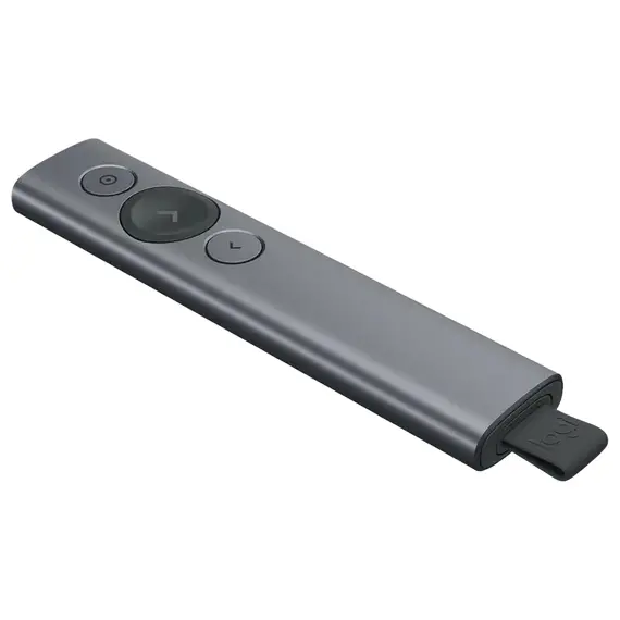 Telecomandă Logitech Spotlight, Grey, 3 image