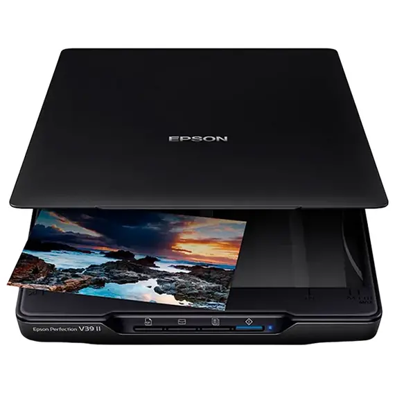 Scanner Tablet Epson Perfection V39II, A4, Black