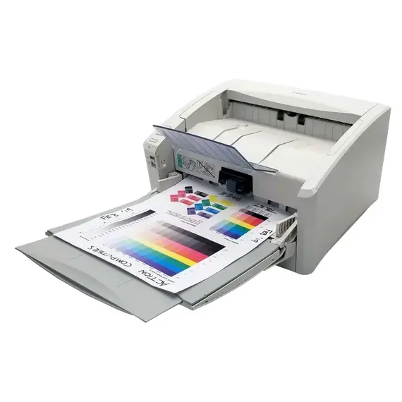 Scaner de documente cu alimentare automată Canon DR-6010C, A4, White, 4 image