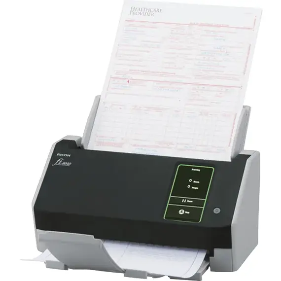 Scaner de documente cu alimentare automată Ricoh fi-8040, A4, Black, 2 image