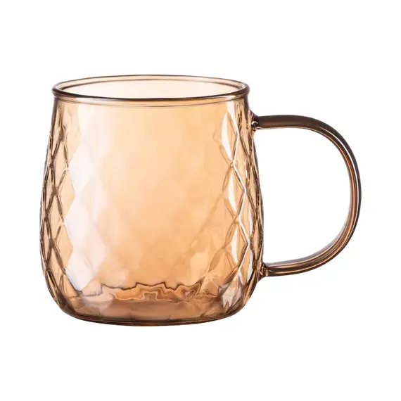 Set de pahare Ardesto 350 ml 2 bucs, Aur, 4 image