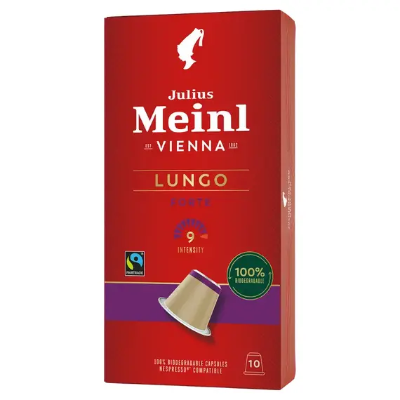 Cafea Julius Meinl Lungo Forte, 10 buc